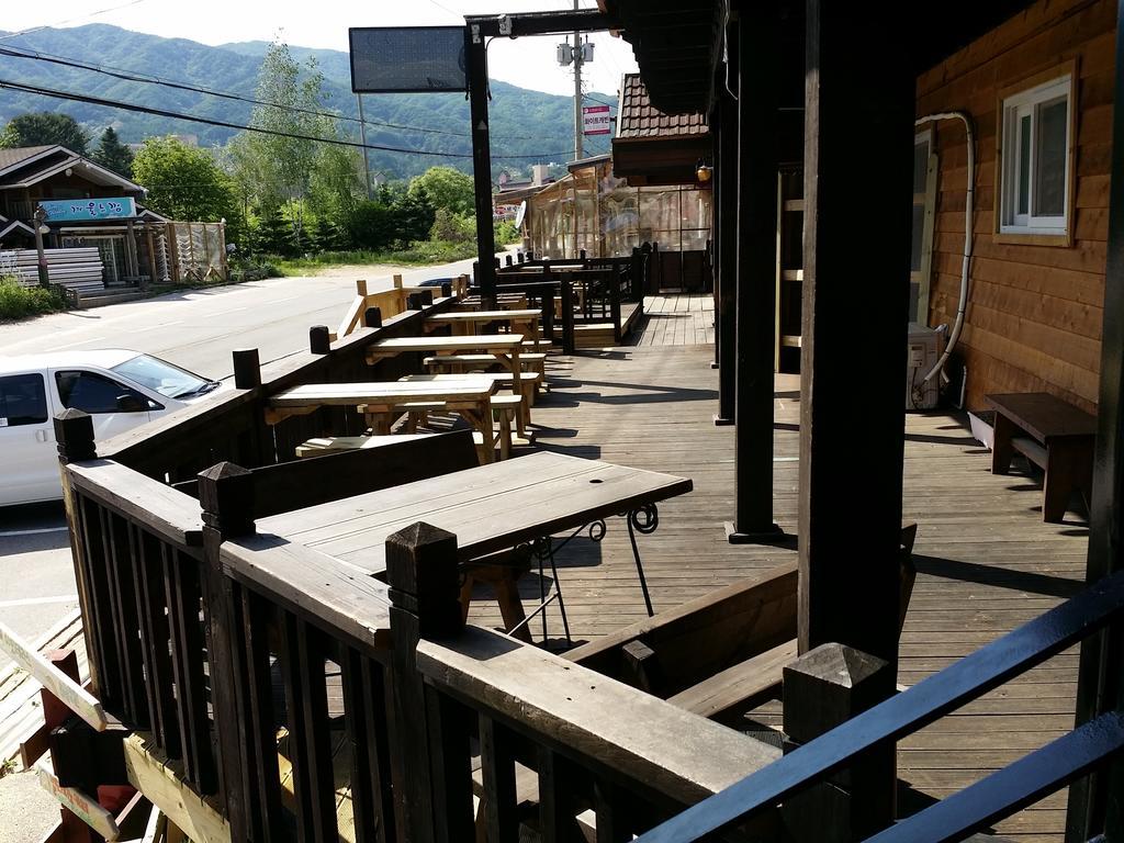 White Cabin Pyeongchang Bagian luar foto