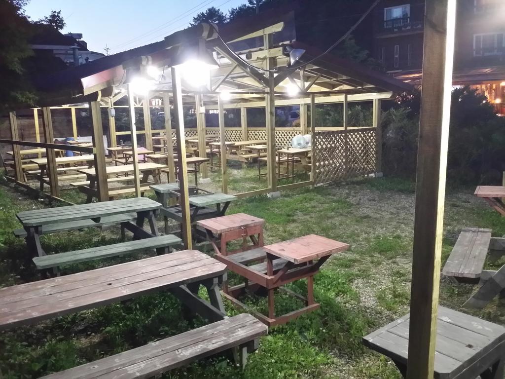 White Cabin Pyeongchang Bagian luar foto
