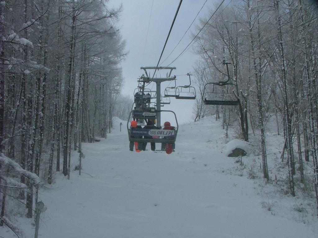 White Cabin Pyeongchang Bagian luar foto