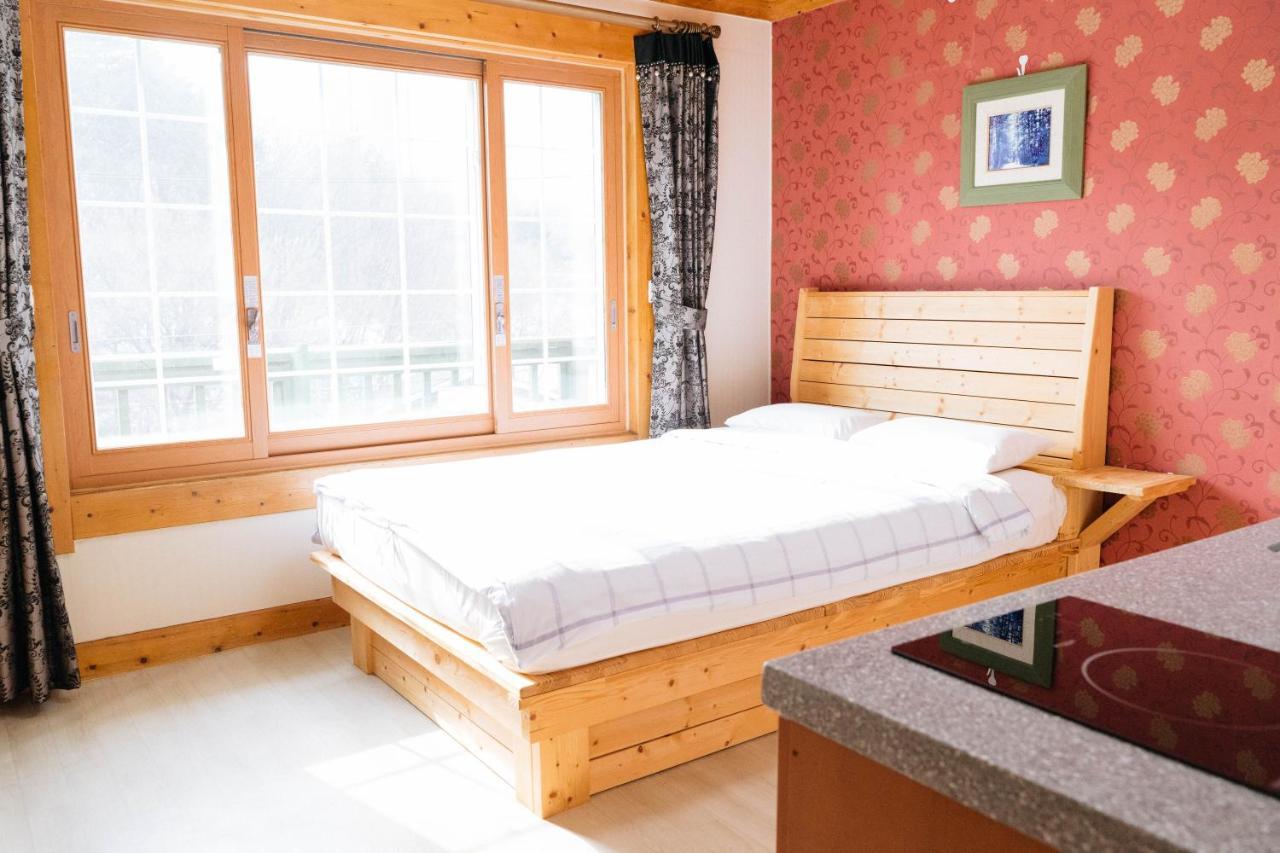 White Cabin Pyeongchang Bagian luar foto
