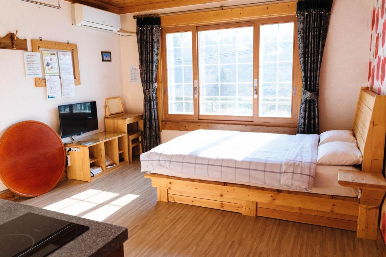 White Cabin Pyeongchang Bagian luar foto